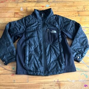 The North Face Kids Black Puffer Jacket lightweight